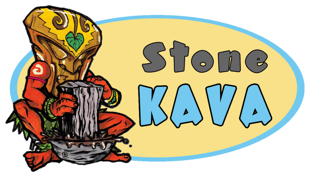 The Nak Kava Bar Stone Kava Logo