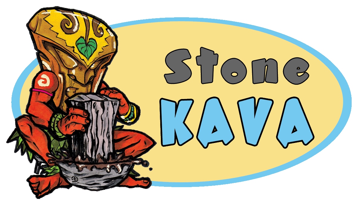 The Nak Kava Bar Stone Kava Logo